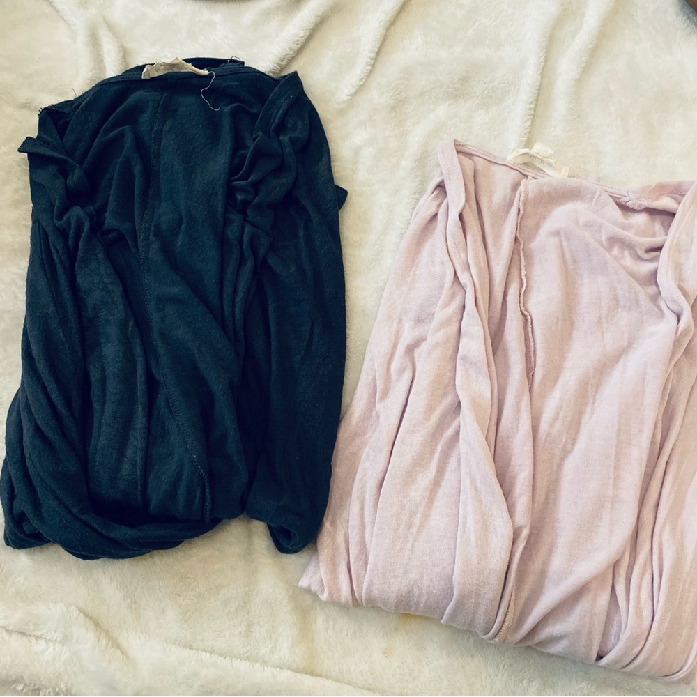 Painted Threads Lightweight Cardigans Black & Lig… - image 3